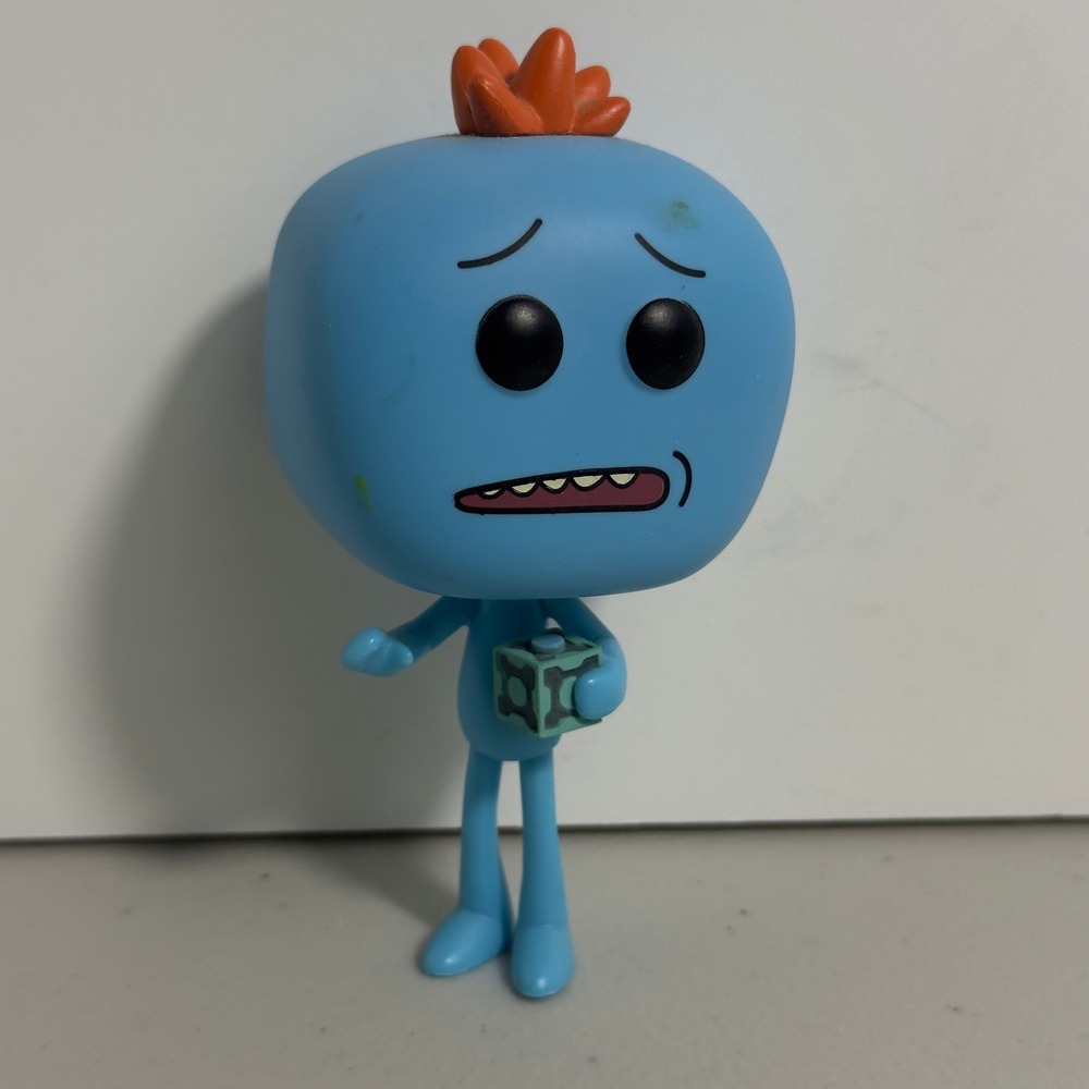 Funko Pop Rick and Morty Mr. Meeseeks 180 Barnes & Noble Exclusive Vinyl Figure
